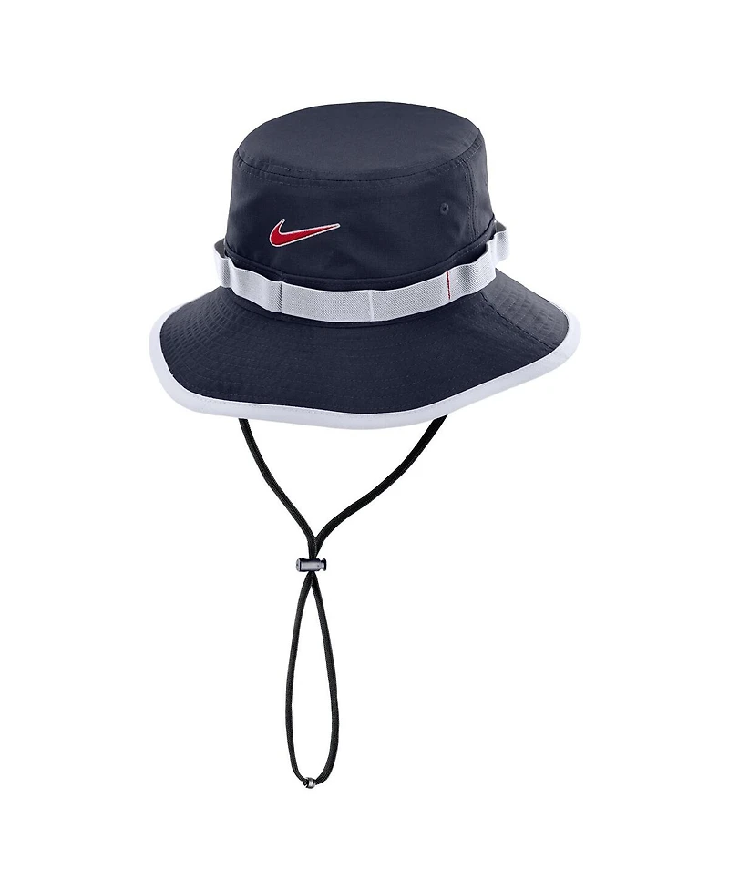 Nike Men's and Women's Navy Usmnt Apex Boonie Performance Bucket Hat