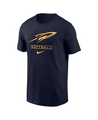Nike Men's Navy Toledo Rockets Softball T-Shirt
