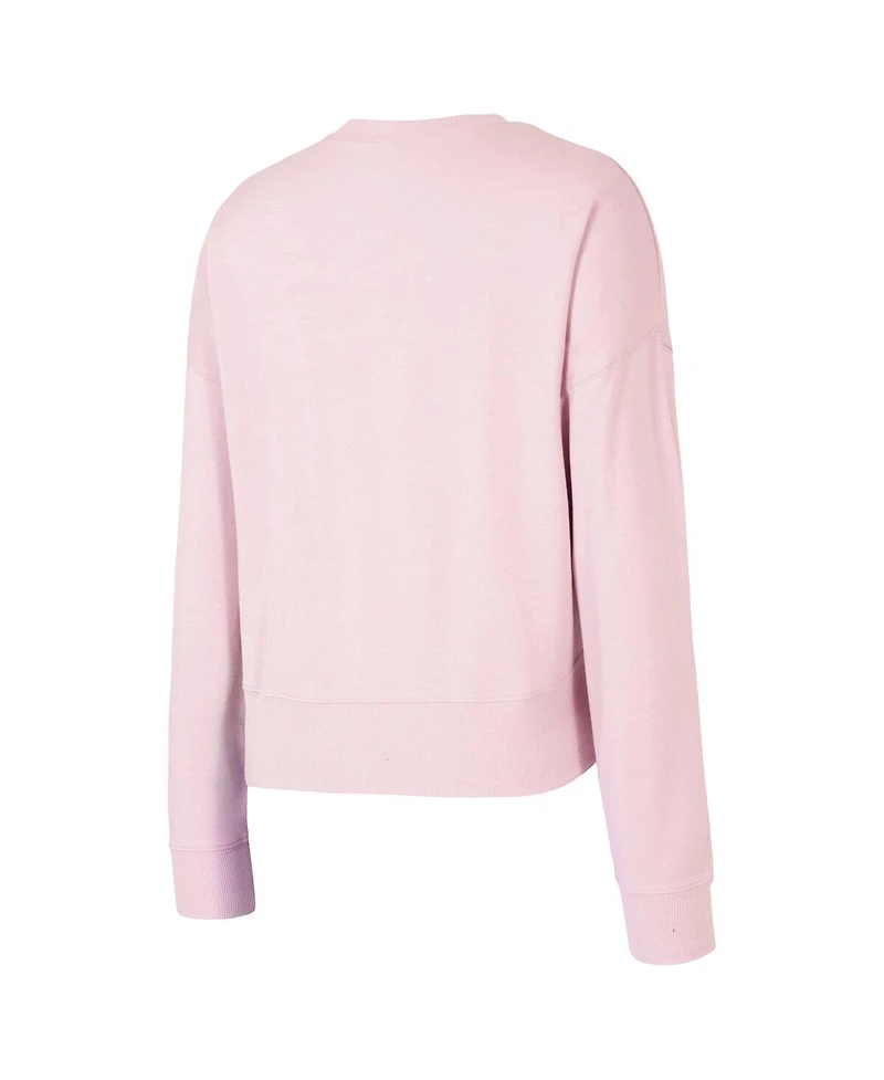 Concepts Sport Women's Pink Florida Panthers Tonal Pullover Sweatshirt