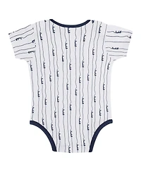 Outerstuff Baby Boys and Girls 2-Pack Atlanta Braves Play Ball Bodysuit