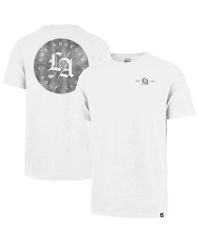 '47 Brand Men's White Tgl Los Angeles Golf Club Backer Scrum T-Shirt