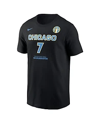 Nike Men's Ariel Atkins Black Chicago Sky Explorer Edition Name Number T-Shirt