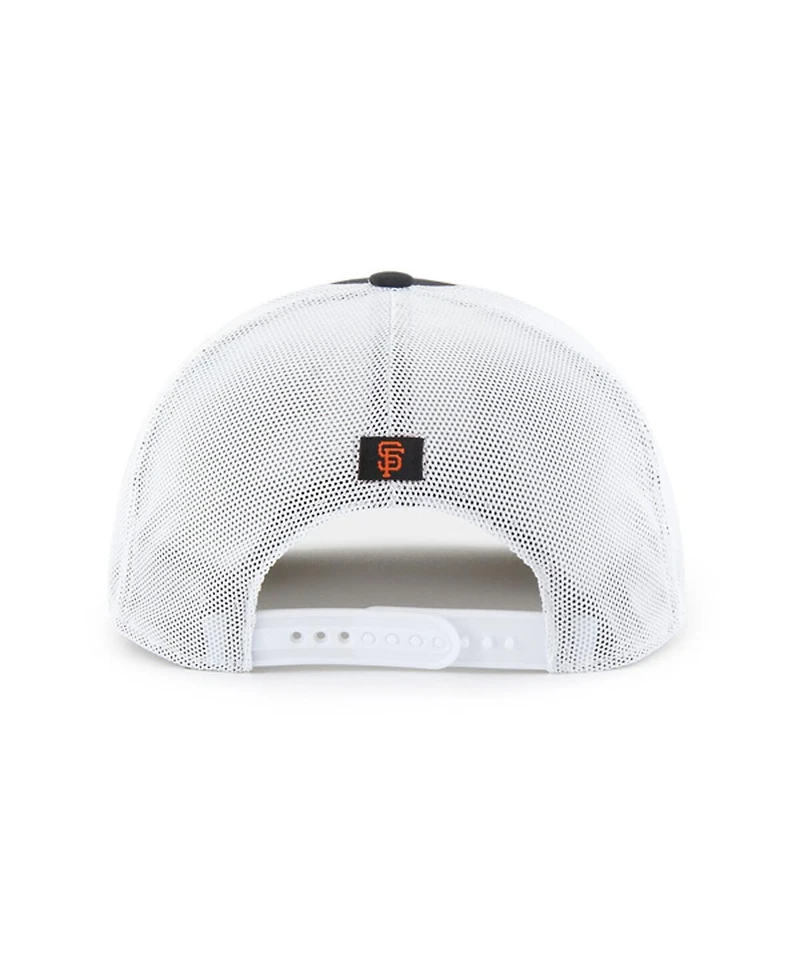 '47 Brand Men's Black/White San Francisco Giants Scratch Adjustable Trucker Hat