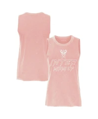Sportiqe Women's Pink Inter Miami Cf Turner Tank Top