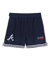 Outerstuff Toddler 3-Piece Red/Black Atlanta Braves Pinch Hitter Infielder T-Shirt and Shorts Set