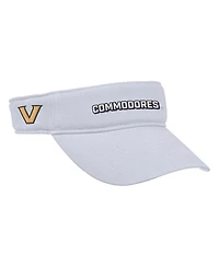 Nike Men's White Vanderbilt Commodores 2025 On-Field Ace Performance Adjustable Visor Hat