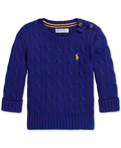 Polo Ralph Lauren Baby Boys Cable-Knit Sweater