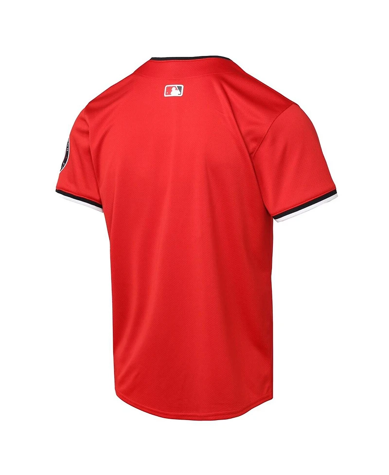Nike Big Boys and Girls Red Washington Nationals Alternate 2 Limited Jersey