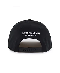 '47 Brand Men's Black Milwaukee Bucks Every Time Past Champs Hitch Adjustable Hat
