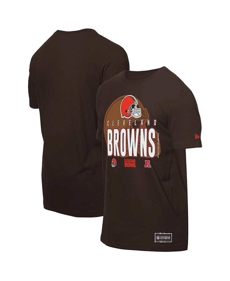 New Era Men's Brown Cleveland Browns 2025 Nfl Training Camp T-Shirt