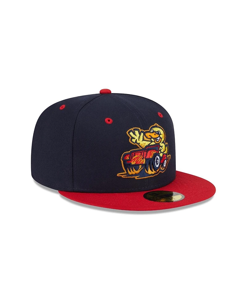 New Era Men's Navy Toledo Mud Hens Theme Nights 59FIFTY Fitted Hat