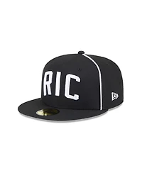 New Era Men's Black Richmond Flying Squirrels Theme Nights 59FIFTY Fitted Hat