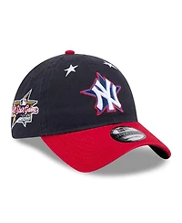 New Era Men's Navy/Red New York Yankees 2025 Mlb All-Star Game Workout 9TWENTY Adjustable Hat