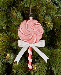 Holiday Lane Sugar Plum Bow-Trim Lollypop Ornament, Macy's Exclusive