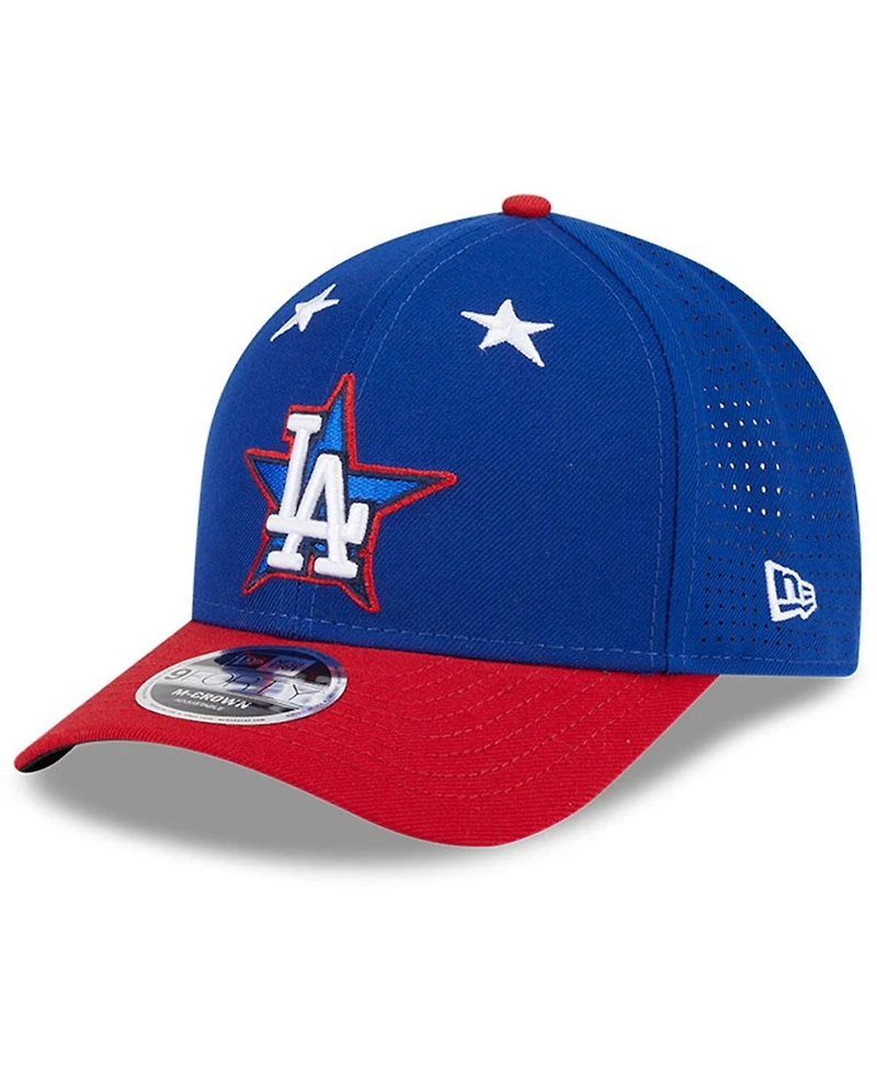 New Era Men's Blue/Red Los Angeles Dodgers 2025 Mlb All-Star Game Workout 9FORTY M-Crown Adjustable Hat