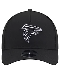 New Era Men's Black Atlanta Falcons Team Collection 9FORTY M-Crown A-Frame Adjustable Hat