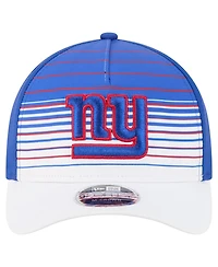 New Era Men's White/Royal New York Giants Adventure Gradient 9FORTY M-crown A-Frame Adjustable Hat