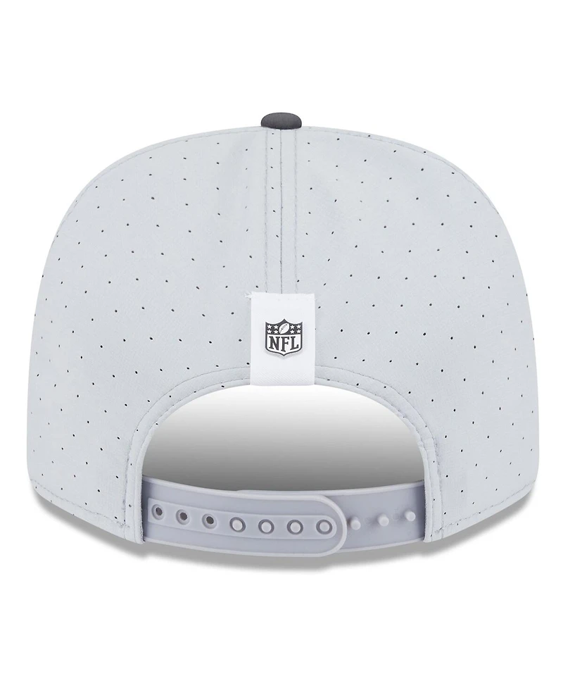 New Era Men's Gray/Graphite Houston Texans 2025 Nfl Training Camp 9SEVENTY Adjustable Hat