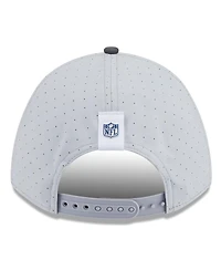 New Era Men's Gray/Graphite Seattle Seahawks 2025 Nfl Training Camp A-Frame 9FORTY Adjustable Hat