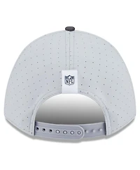 New Era Men's Gray/Graphite Dallas Cowboys 2025 Nfl Training Camp A-Frame 9FORTY Adjustable Hat