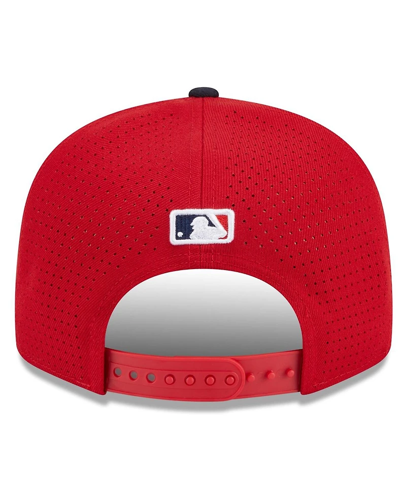 New Era Men's Red/Navy Boston Red Sox 2025 Mlb All-Star Game Side Patch 9FIFTY Snapback Hat
