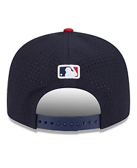 New Era Men's Navy/Red Atlanta Braves 2025 Mlb All-Star Game Side Patch 9FIFTY Snapback Hat
