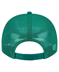 New Era Men's Kelly Green Dallas Stars Vintage Team Rope A-Frame 9FIFTY Snapback Hat