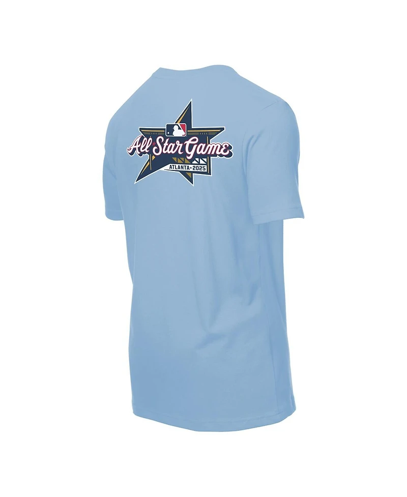 New Era Men's Light Blue Cleveland Guardians 2025 Mlb All-Star Game Workout T-Shirt