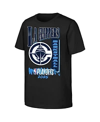 Outerstuff Big Boys and Girls Black La Clippers 2025 Nba Playoffs Hype T-Shirt