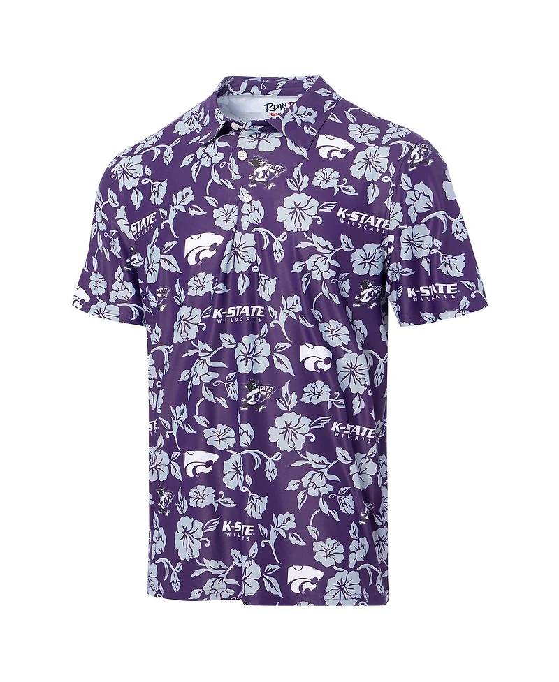 Reyn Spooner Men's Purple Kansas State Wildcats Performance Polo Shirt