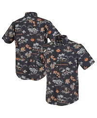 Reyn Spooner Men's Navy Chicago Bears Throwback Kekai Performance Button-Down Shirt