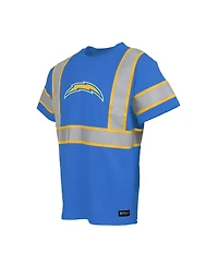 Buffalo Outdoors Men's Powder Blue Los Angeles Chargers Safety Heavyweight T-Shirt