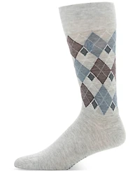 Perry Ellis Portfolio Men's Bamboo Diamond Socks
