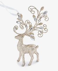 Holiday Lane Jeweled Classics Deer Embellished Ornament, Macy's Exclusive