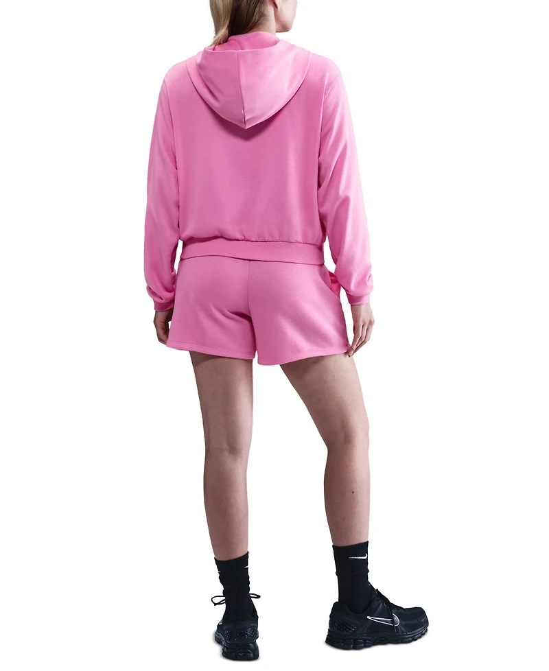 Nike Women's Sportswear Chill Terry Loose-Fit Full-Zip French-Terry Hoodie