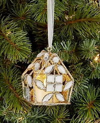 Holiday Lane Jeweled Classics Iron House Ornament, Macy's Exclusive