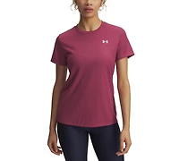 Under Armour Women's Ua Tech Rib Short-Sleeve T-Shirt