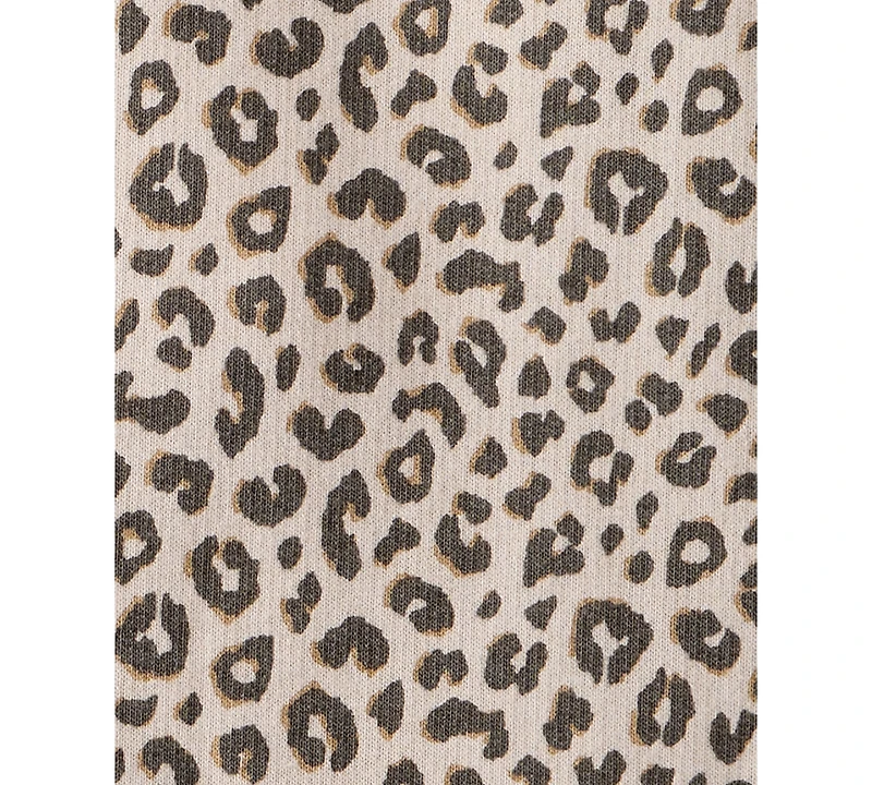 Carter's Toddler Girls Cotton Long-Sleeve Top & Leopard-Print Dress, 2 Piece Set