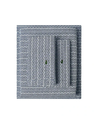 Lacoste Racquet 200-Thread Count Cotton -Pc. Sheet Set