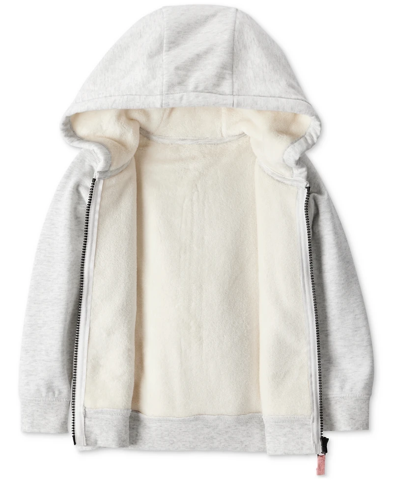 Carter's Toddler Girls Long-Sleeve Hooded Zip-Up Jacket