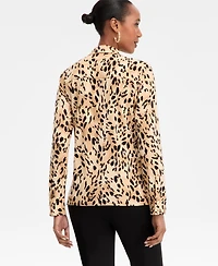 I.n.c. International Concepts Women's Printed Utility Top, Macy's Exclusive