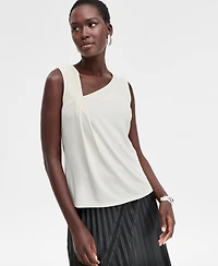 I.n.c. International Concepts Women's Asymmetrical-Neck Tank, Macy's Exclusive