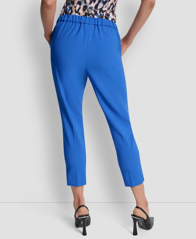 Dkny Women's Mid-Rise Straight-Leg Ankle Pants