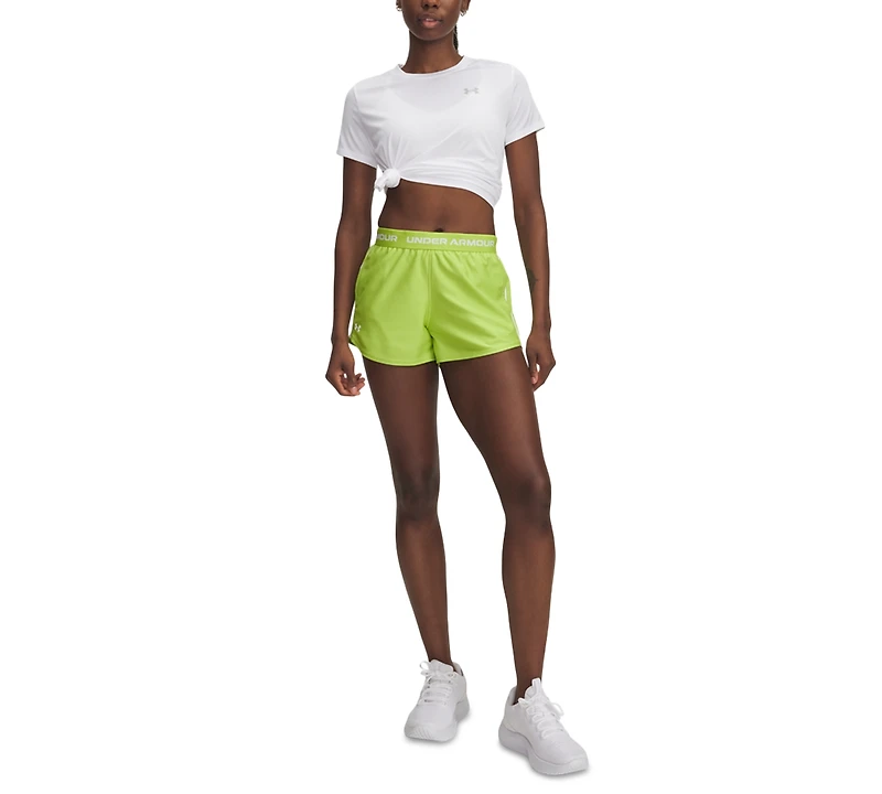 Under Armour Women's Ua Tech Play Up Training Shorts