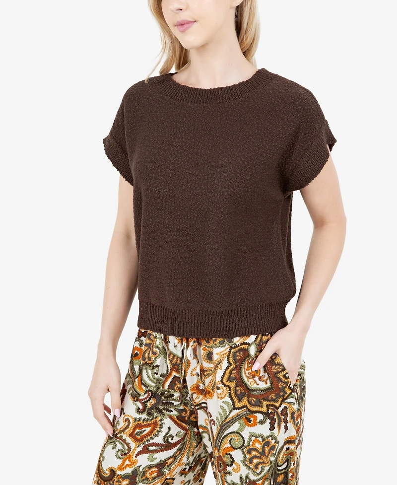 Fever Women's Nubby Sleeveless Sweater