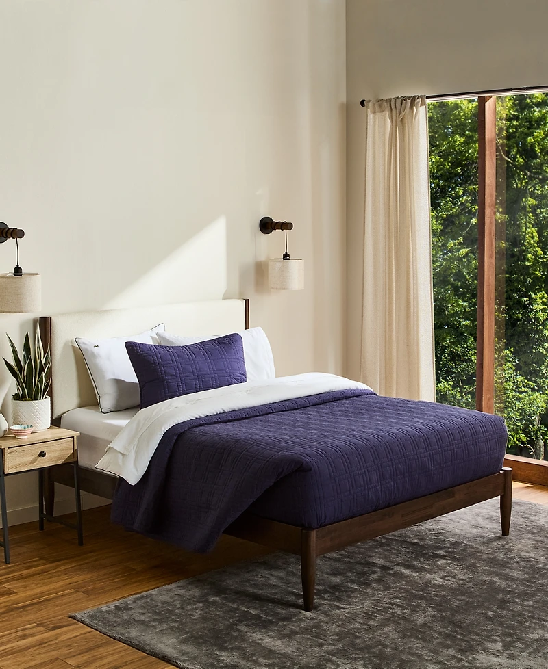 Lacoste Logo Cotton 2-Pc. Quilt Set, Twin