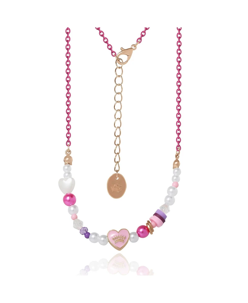 Juicy Couture Kids 15+2" Beaded Necklace