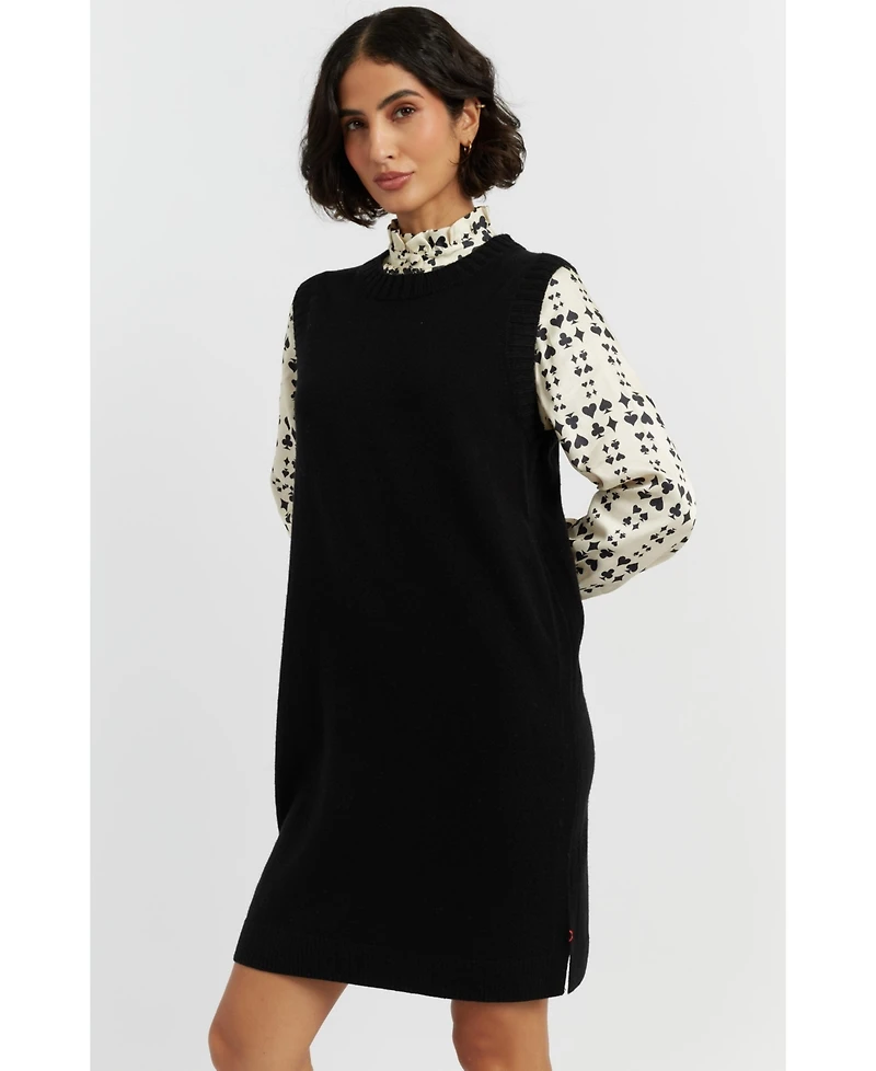 Chinti & Parker Women's Wool Cashmere Mini Dress