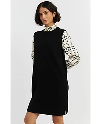 Chinti & Parker Women's Wool Cashmere Mini Dress