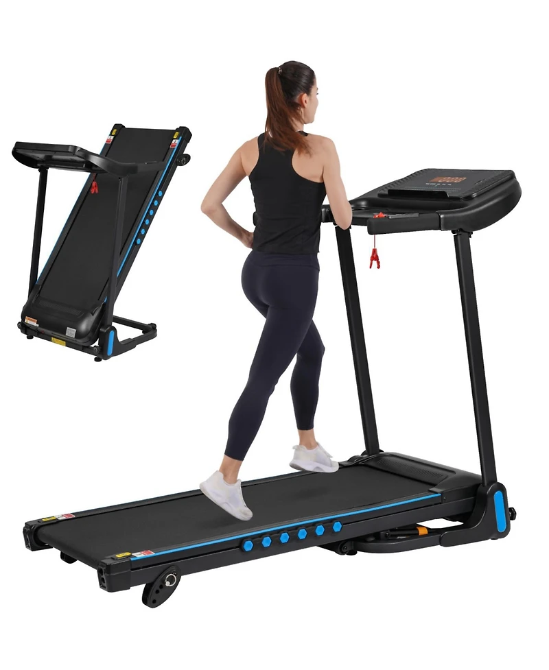 Streamdale Furniture Incline Treadmill 3.0HP Auto-Fold Bluetooth Speaker